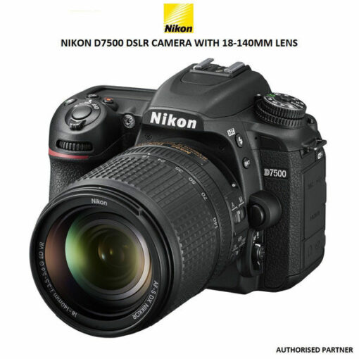 NIKON D7500 DSLR CAMERA WITH 18-140MM VR LENS
