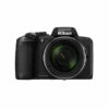 NIKON COOLPIX B600 16.0 MP POINT-AND-SHOOT DIGITAL CAMERA WITH 60X OPTICAL ZOOM (BLACK) (Front View)