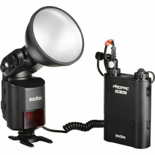 GODOX AD360II-N WITSTRO TTL PORTABLE FLASH WITH POWER PACK KIT FOR NIKON CAMERAS