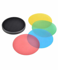 GODOX AD-S11 COLOR FILTER GEL PACK WITH AD-S12 HONEYCOMB GRID COVER REFLECTOR