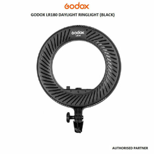 GODOX LR180 DAYLIGHT RINGLIGHT (BLACK)