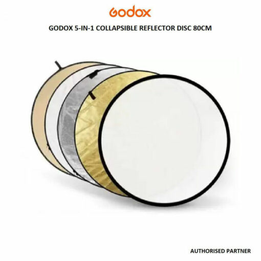GODOX COLLAPSIBLE 5-IN-1 REFLECTOR DISC (80CM)
