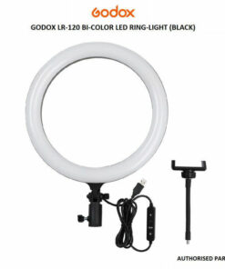 GODOX LR120 BI-COLOR LED RING-LIGHT (BLACK)