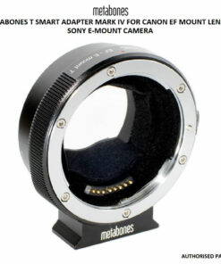 METABONES T SMART ADAPTER MARK IV FOR CANON EF OR CANON EF-S MOUNT LENS TO SONY E-MOUNT CAMERA