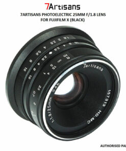 7ARTISANS PHOTOELECTRIC 25MM F/1.8 LENS FOR FUJIFILM X (BLACK)