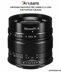 7ARTISANS PHOTOELECTRIC 55MM F/1.4 LENS FOR FUJIFILM X (BLACK)