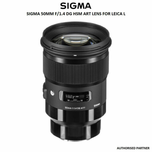 SIGMA 50MM F/1.4 DG HSM ART LENS FOR LEICA L