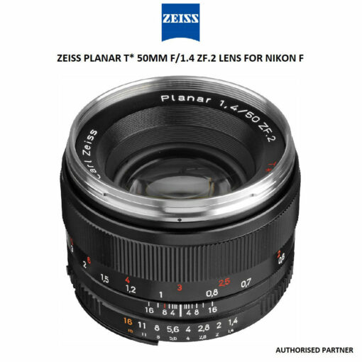 ZEISS PLANAR T* 50MM F/1.4 ZF.2 LENS FOR NIKON F