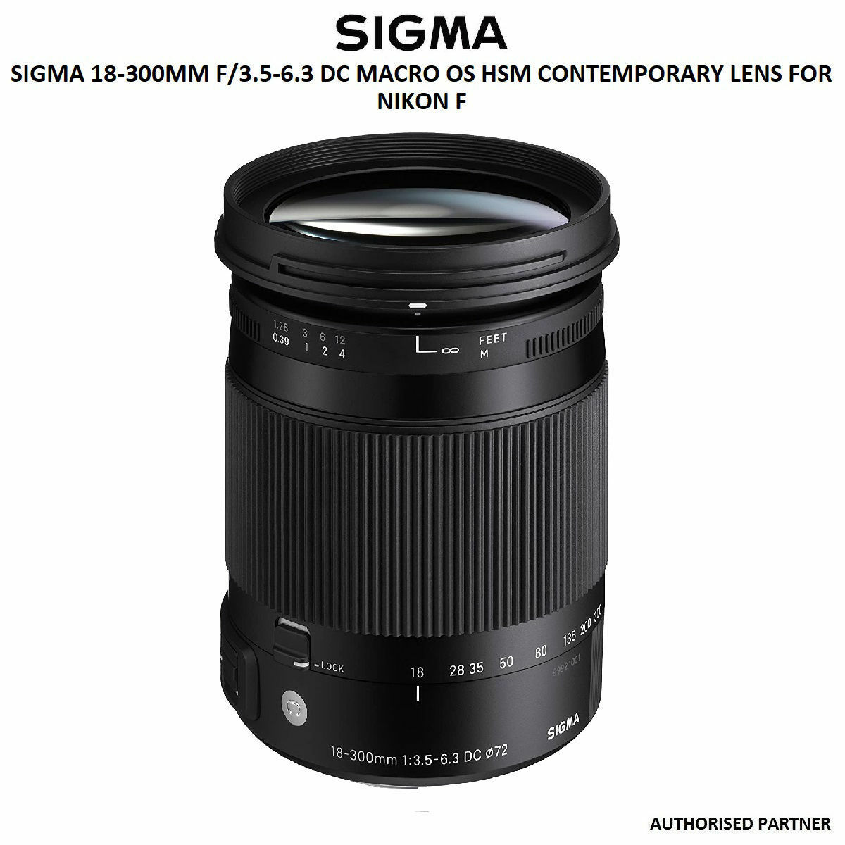 完成品 シグマ SIGMA 18-200mm F3.5-6.3 DC MACRO OS HSM Contemporary C014 ニコン Nikon  F-DXマウント APS-C Super35