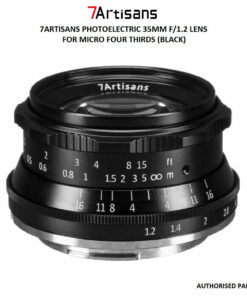 7ARTISANS PHOTOELECTRIC 35MM F/1.2 LENS FOR MICRO FOUR THIRDS (BLACK)