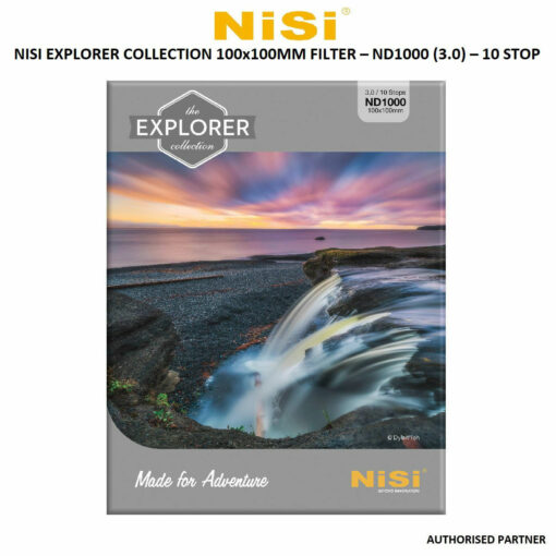NISI 100 X 100MM EXPLORER IRND 3.0 FILTER (10-STOP)