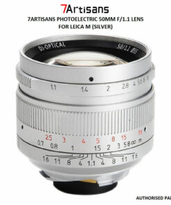 7ARTISANS PHOTOELECTRIC 50MM F/1.1 LENS FOR LEICA M (SILVER)