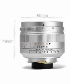7ARTISANS PHOTOELECTRIC 50MM F/1.1 LENS FOR LEICA M (SILVER)
