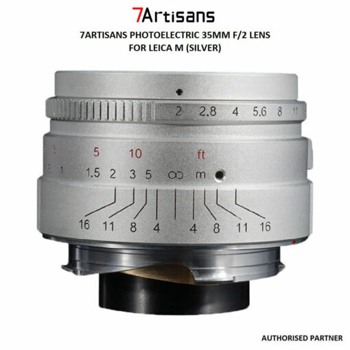 7ARTISANS PHOTOELECTRIC 35MM F/2 LENS FOR LEICA M (SILVER)
