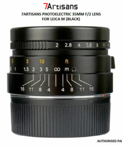 7ARTISANS PHOTOELECTRIC 35MM F/2 LENS FOR LEICA M (BLACK)