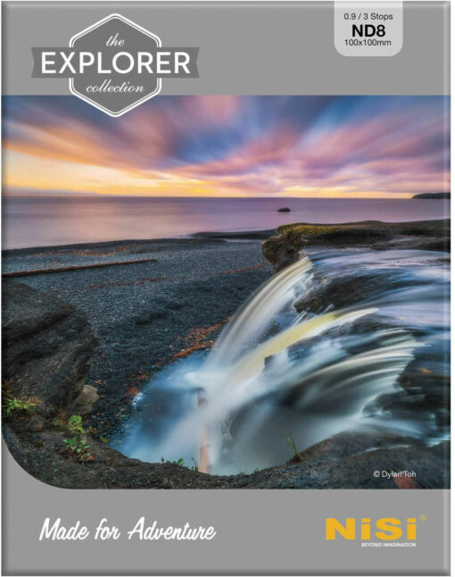 NISI EXPLORER COLLECTION 100X100MM ND8 (0.9) – 3 STOP NANO IR NEUTRAL DENSITY FILTER